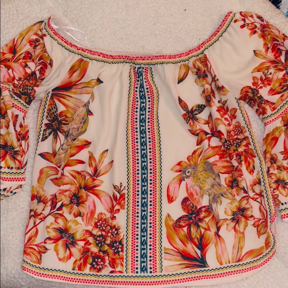 Off the shoulder top